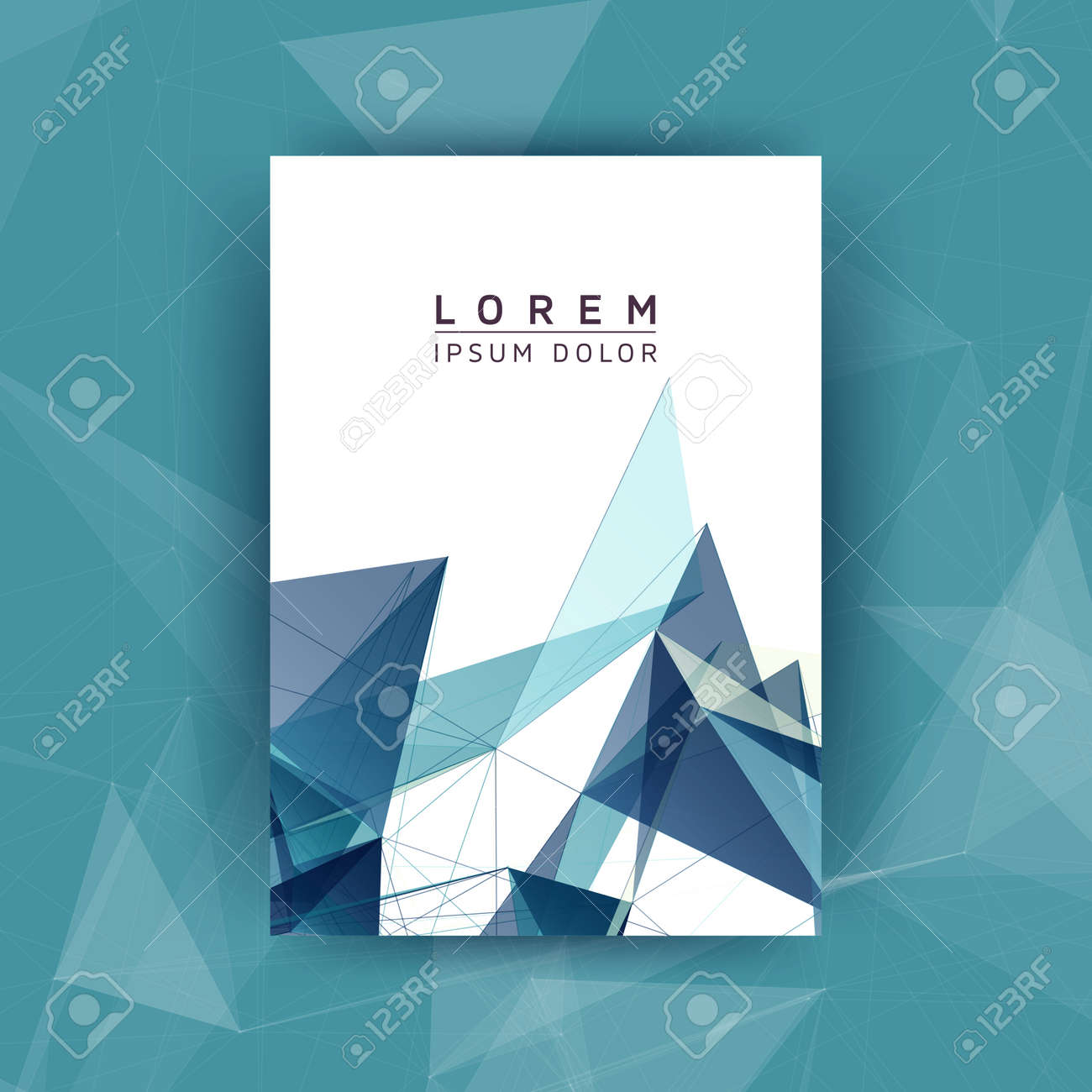 abstract polygon poster editable template design - creative vector abstract polygon poster editable template design - creative vector, Umd Presentation Template, Presentation templates