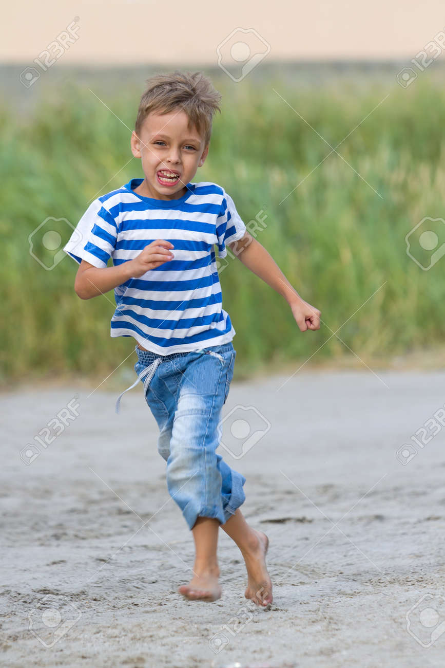 White Boy Running