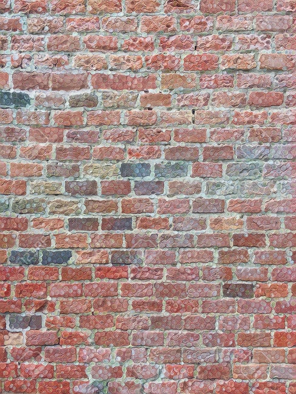 Textura De Fundo Abstrato Para Papel De Parede Criativo Projeto De Ilustracao Personalizada Texto De Lugar No Modelo De Cartaz Artistico Fundos De Parede De Tijolo Para O Design De Interiores De