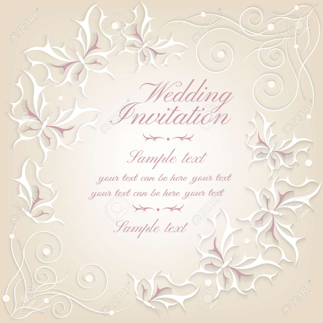 abstract elegant invitation card greeting card with victorian elegant invitation cards