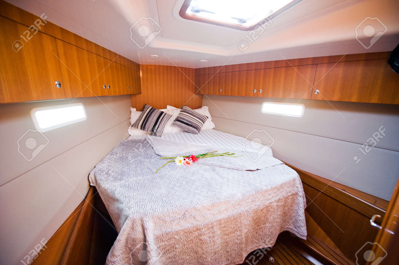 Inside Luxury Bedrooms bedroom inside a luxury yacht. stock photo, picture and royalty Inside Luxury Bedrooms bedroom inside a luxury yacht. stock photo, picture and royalty