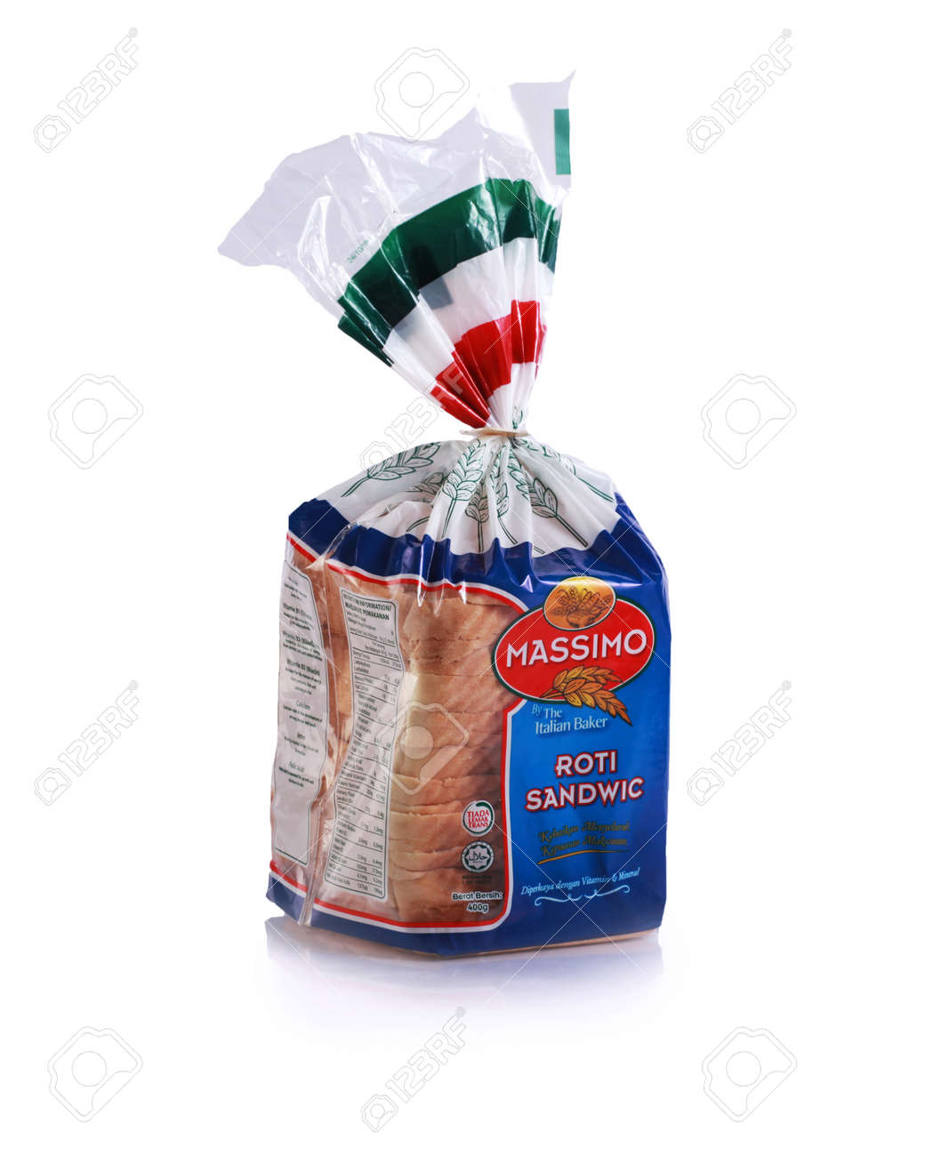 Shah Alam Malaysia February 1 2017 Illustrative Editorial Sandwich Bread Of Massimo Brand Isolated On White Background Stock Photo Picture And Royalty Free Image Image 71948324