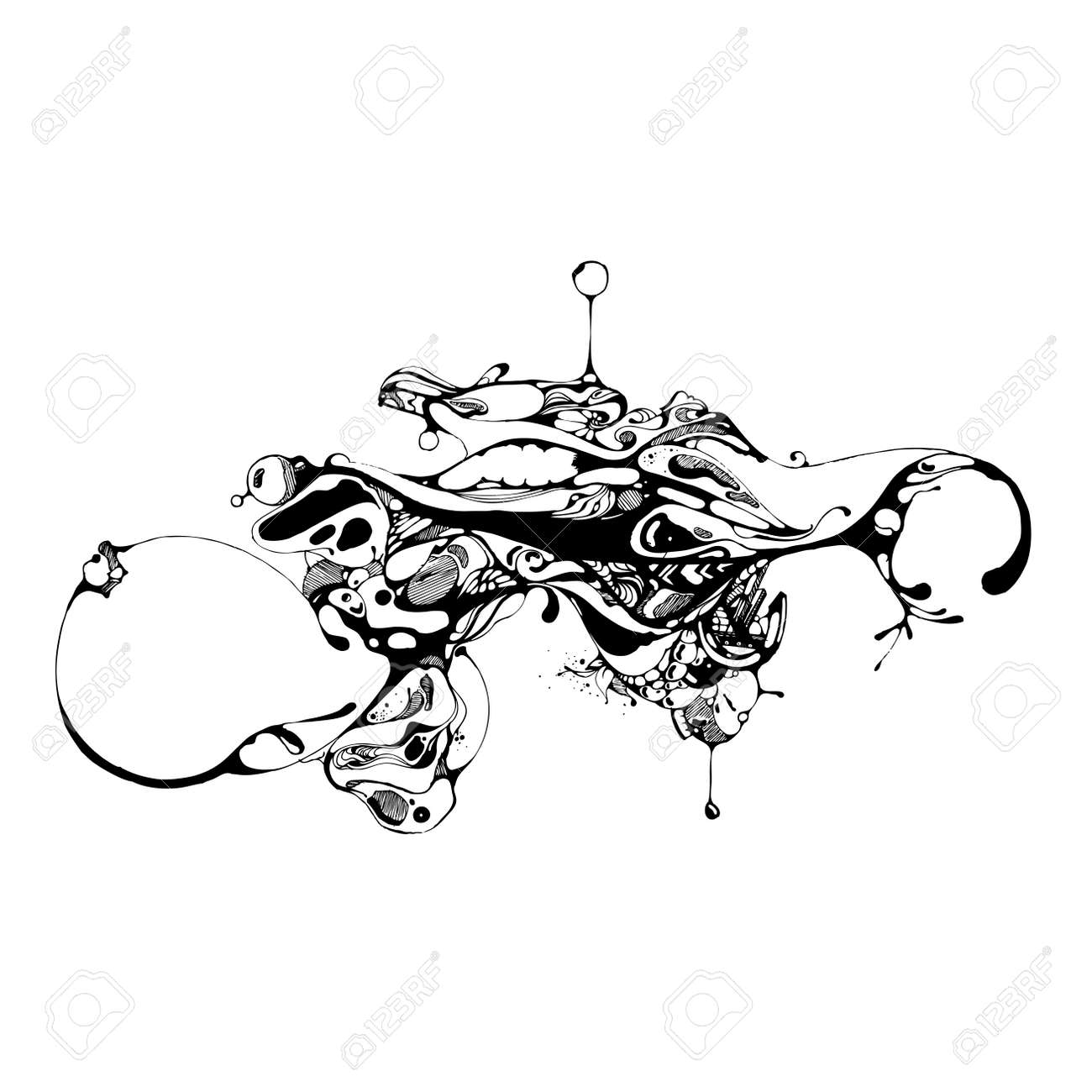 Abstract Free Style Pencil Illustration With Organic Shapes Royalty Free Svg Cliparts Vectors And Stock Illustration Image Abstract Free Style Pencil Illustration With Organic Shapes Royalty Free Svg Cliparts Vectors And Stock Illustration Image