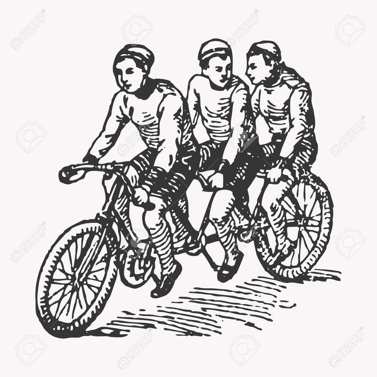 seated bicycle