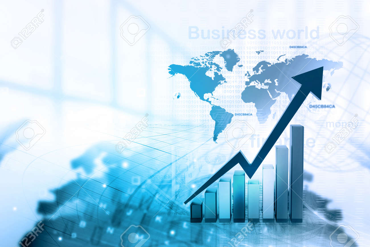 Economical Stock Market Graph Stock Photo Picture And Royalty Free Image Image