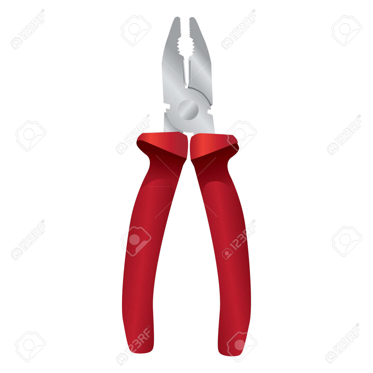 分離ペンチ 現実的なイラストのイラスト素材 ベクタ Image