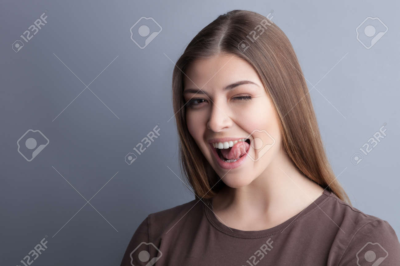 zunge flirten