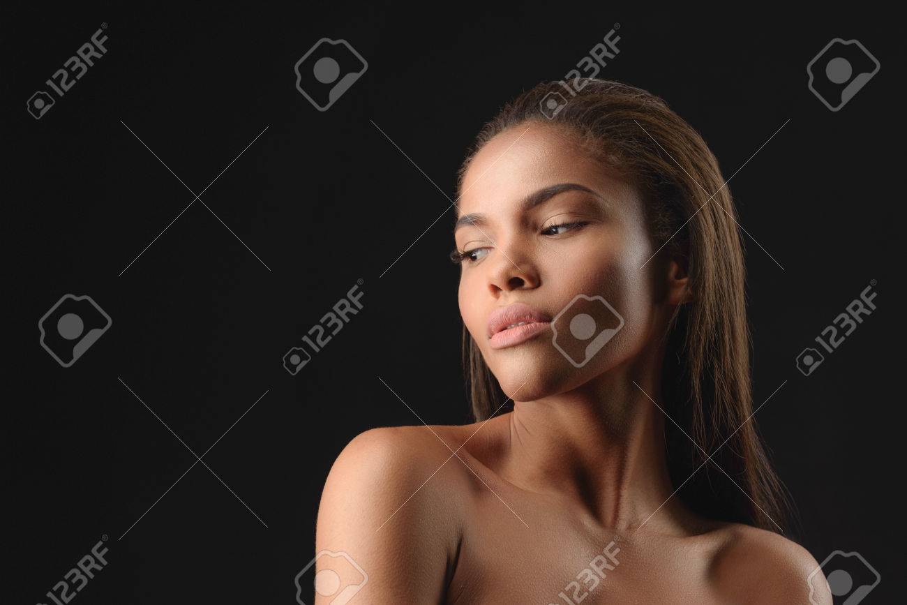 Voluptuous Young Naked Mulatto Girl Stock Photo, Picture and Royalty Free  Image. Image 71097680.