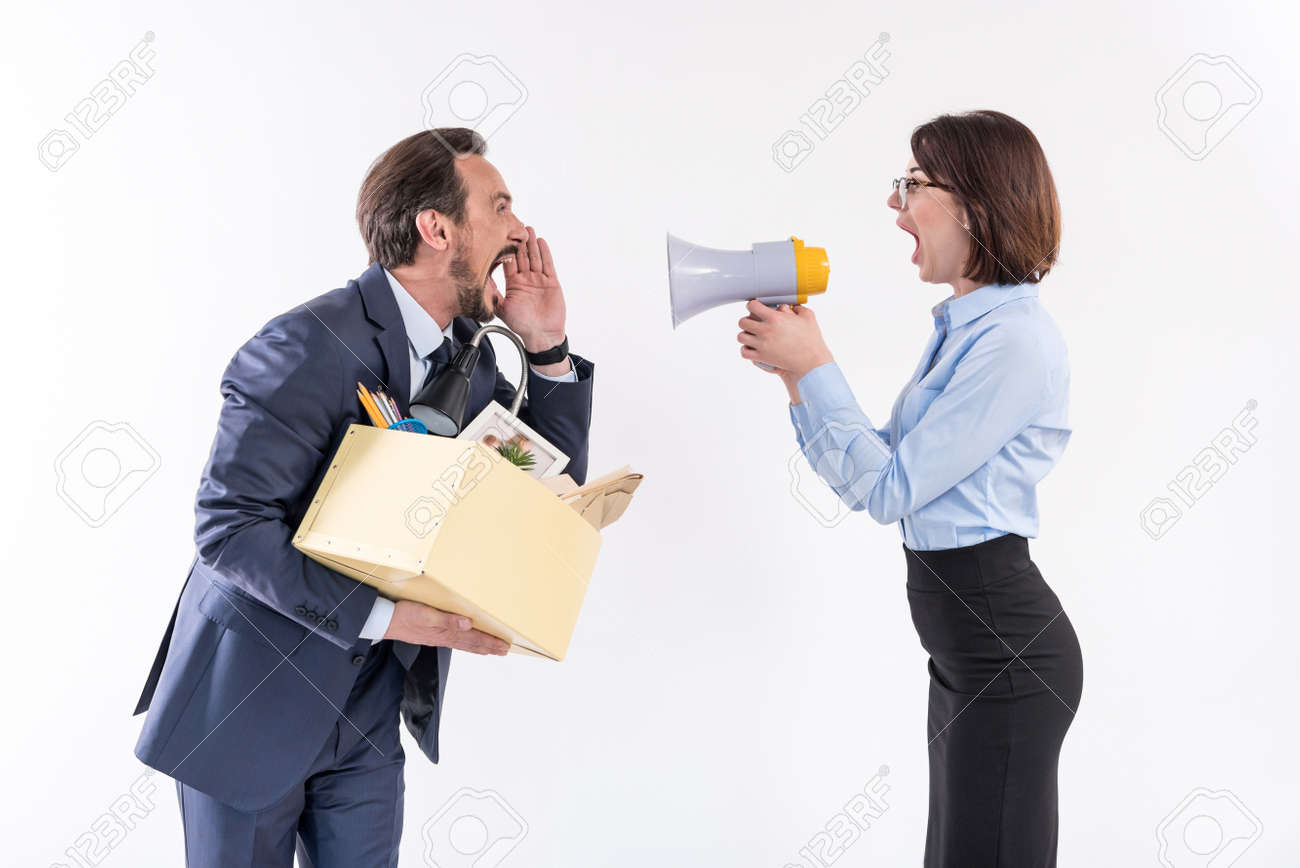 angry employees are disputing lead stock photo picture and royalty disputing