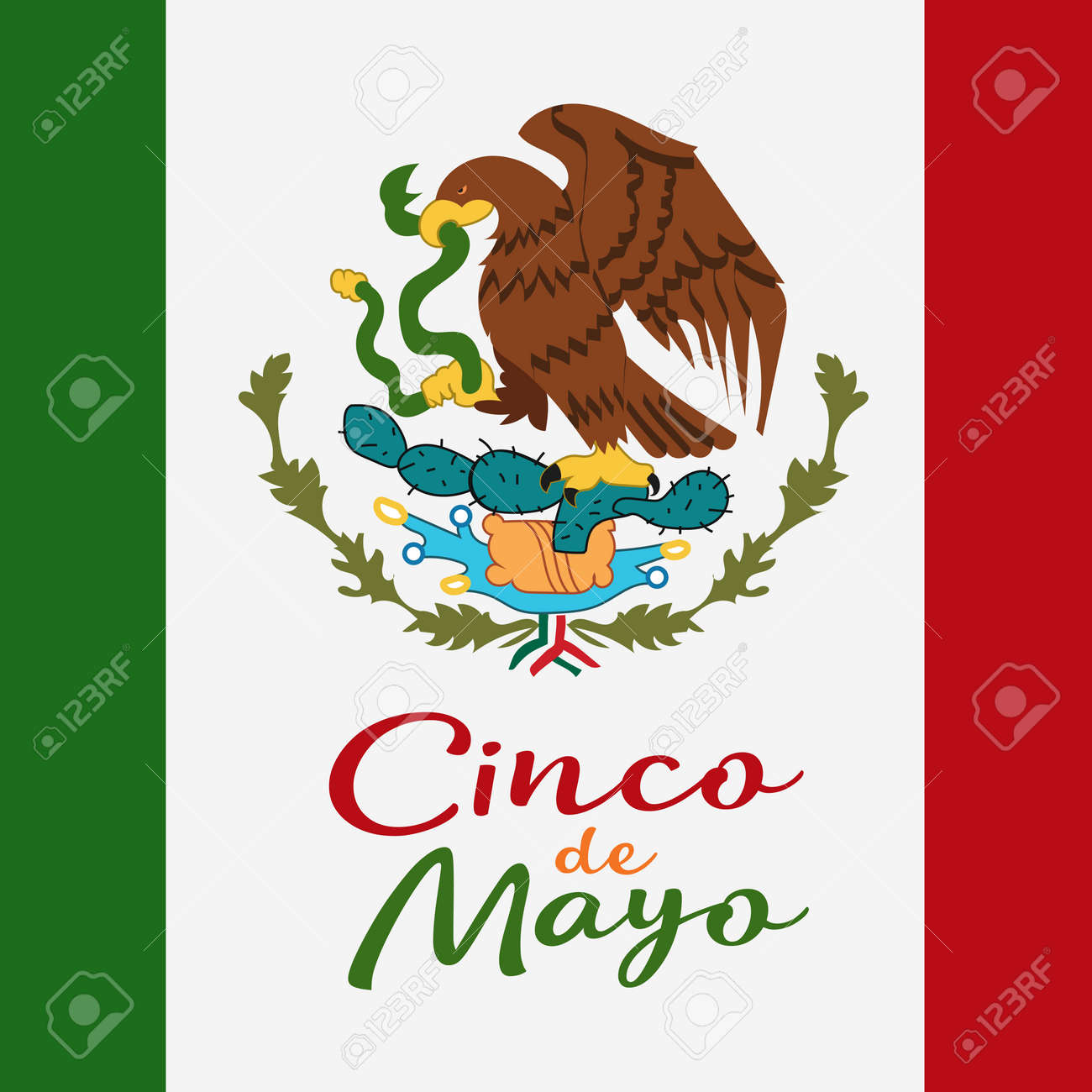 images Mexico Flag Eagle Clipart cinco de mayo poster design symbol of the mexican flag eagle