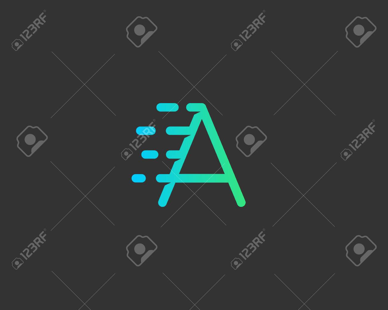 抽象文字 B アイコン デザイン テンプレートです 動的ベクトル珍しいラインのフォントです ユニバーサル高速火水クイック エネルギー ドロップ アイコン シンボル マークを移動のイラスト素材 ベクタ Image