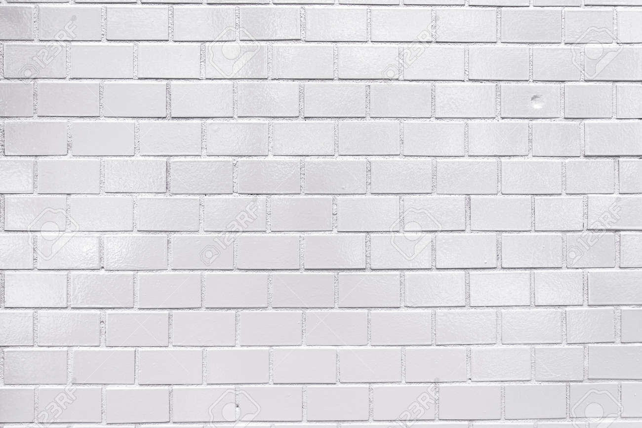白レンガ テクスチャと背景にタイル張りの壁 の写真素材 画像素材 Image