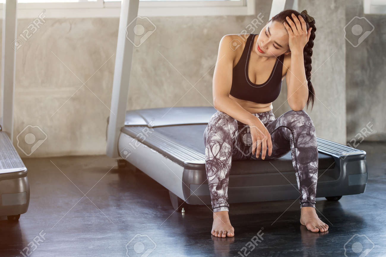 barefoot on treadmill