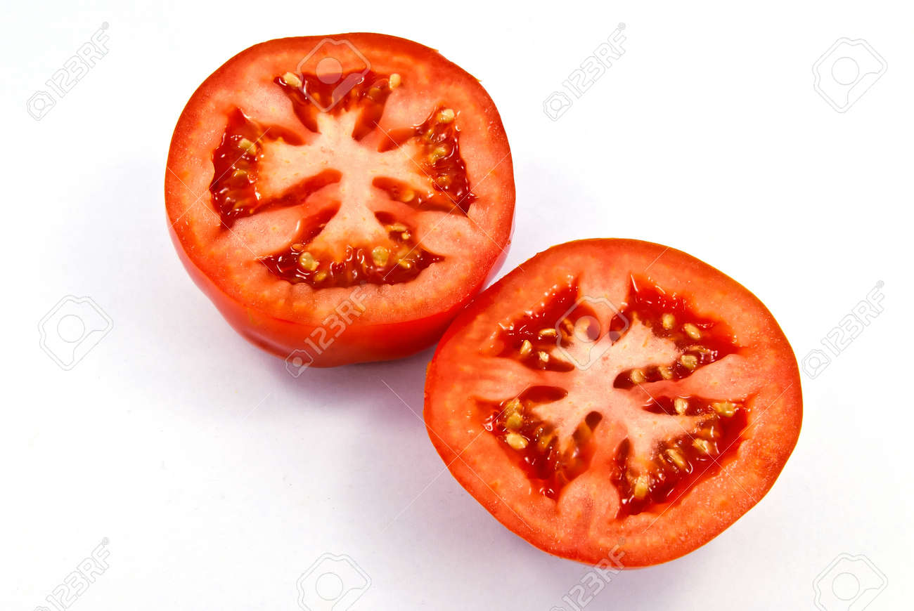 トマトの断面図 の写真素材 画像素材 Image