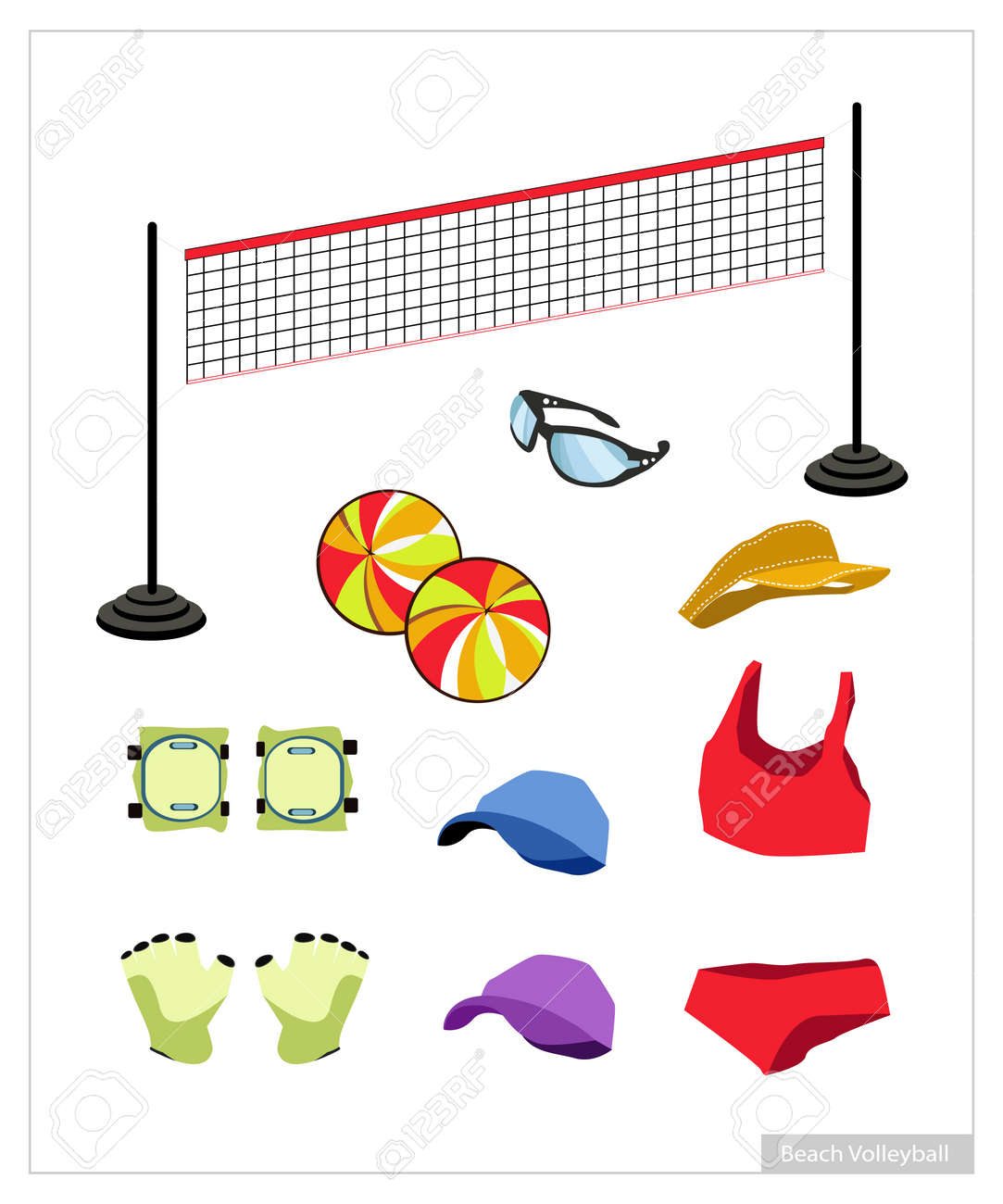 accesorios para jugar voley
