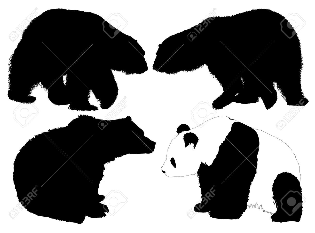 Bear Silhouette Stock Photos Royalty Free Bear Silhouette Images - Bear Silhouette Bear Silhouette On White Background bear silhouette stock photos royalty free bear silhouette images - bear silhouette bear silhouette on white background