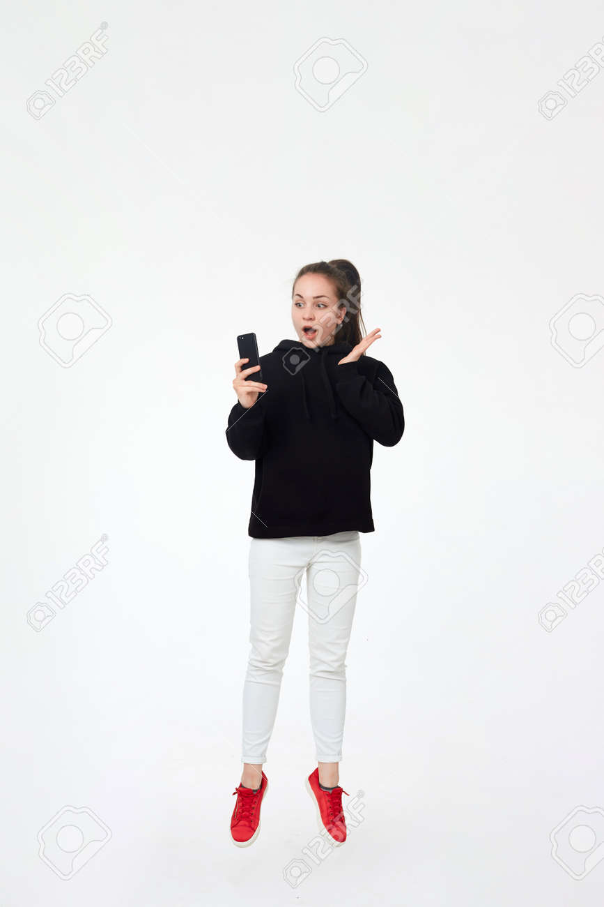 black hoodie and pants
