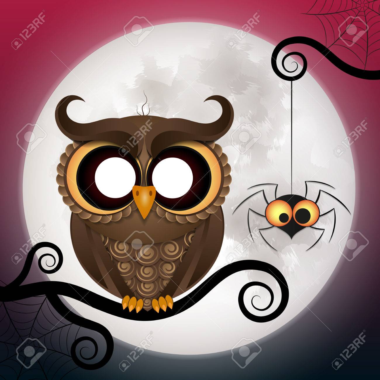 картинка животные и птицы поля. векторная сова. Crazy owl. сова. сова crazy.