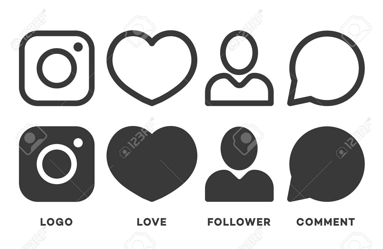 Set Of Icon Black Color Isolated On White Background For Your