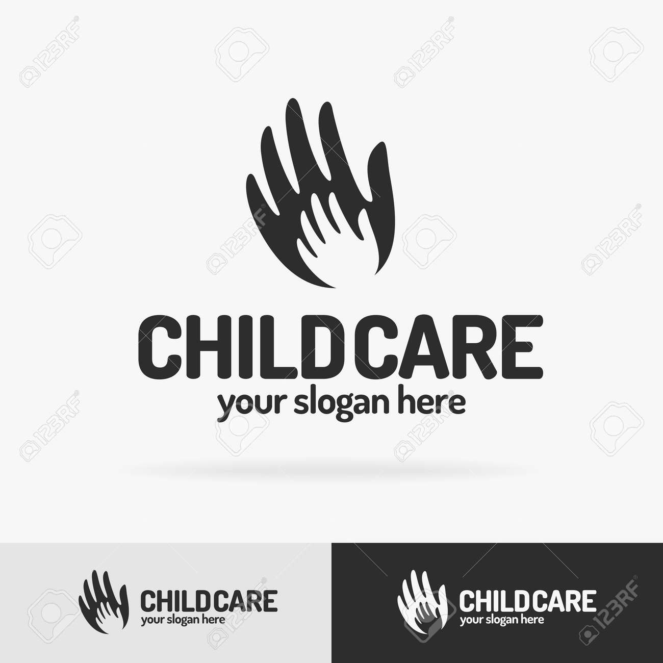 free childcare logos