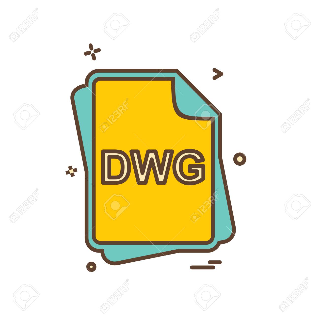dwg file type icon