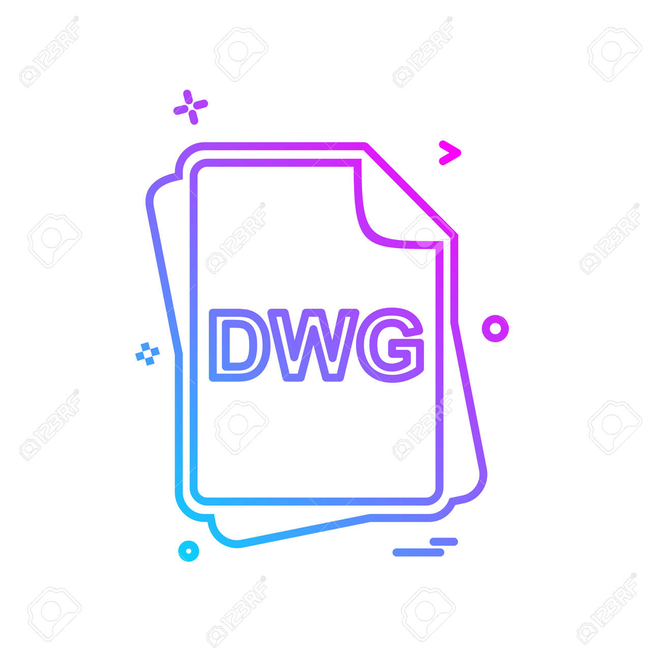 dwg file type icon
