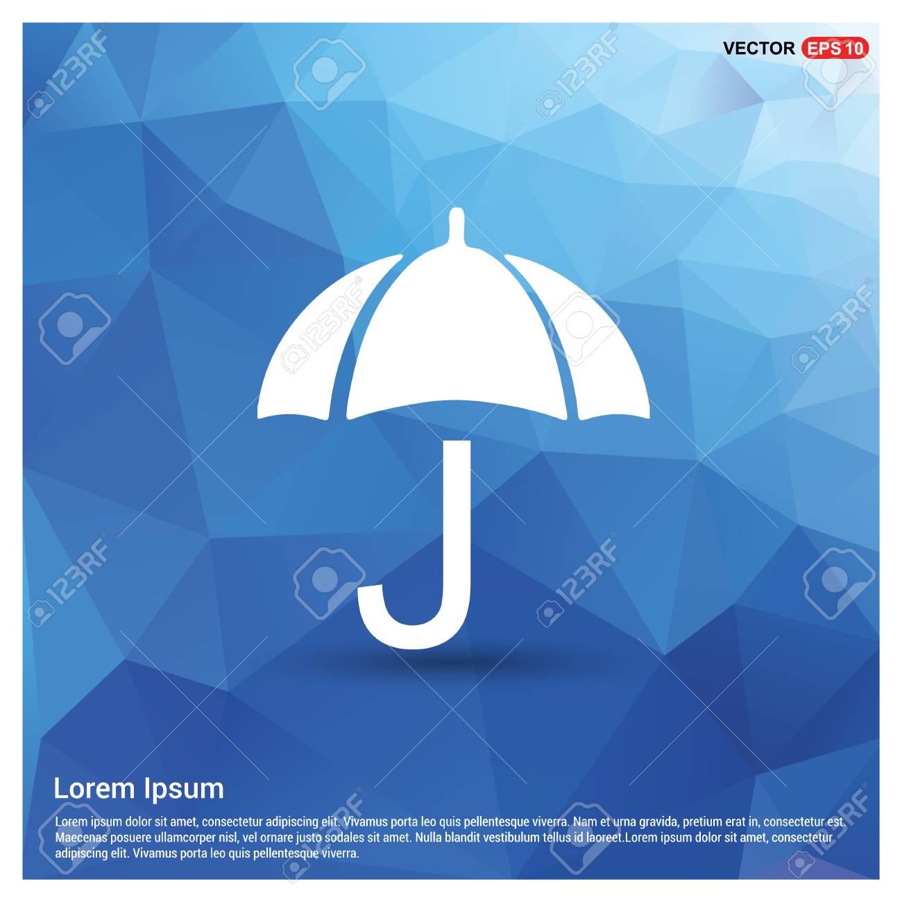 Beach Umbrella Icon Free Vector Icon