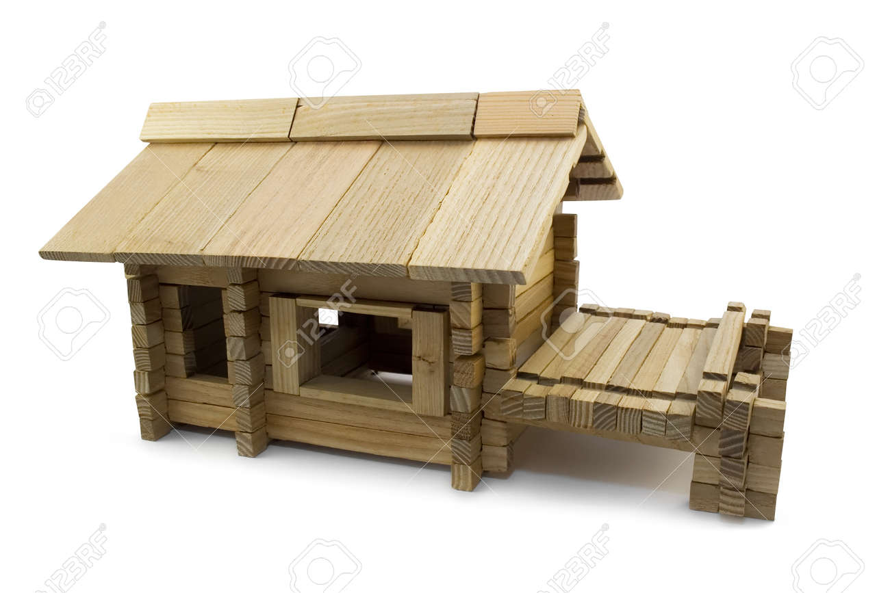 maison en bois jouet