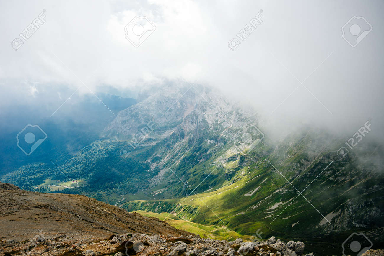 Mountains of Republic of Adygea, Russia. Yavorova Polyana. Walking route and beauty of Adygea. Caucasian mountains. The Caucasian reserve. Caucasian ridge. Mountain Lake. Lagonaki - 169524069 Mountains of Republic of Adygea, Russia. Yavorova Polyana. Walking route and beauty of Adygea. Caucasian mountains. The Caucasian reserve. Caucasian ridge. Mountain Lake. Lagonaki - 169524069