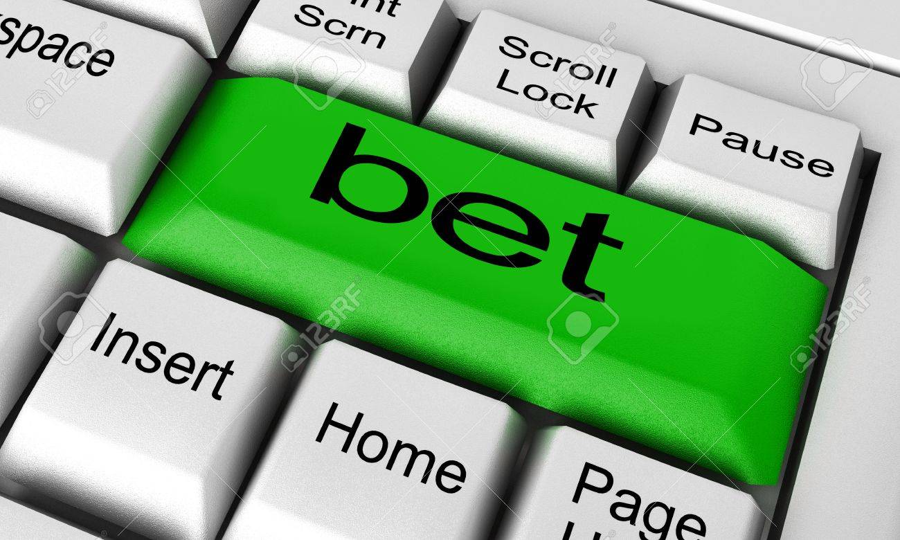Bet Word On Keyboard Button Stock Photo, Picture And Royalty Free Image.  Image 51883057.