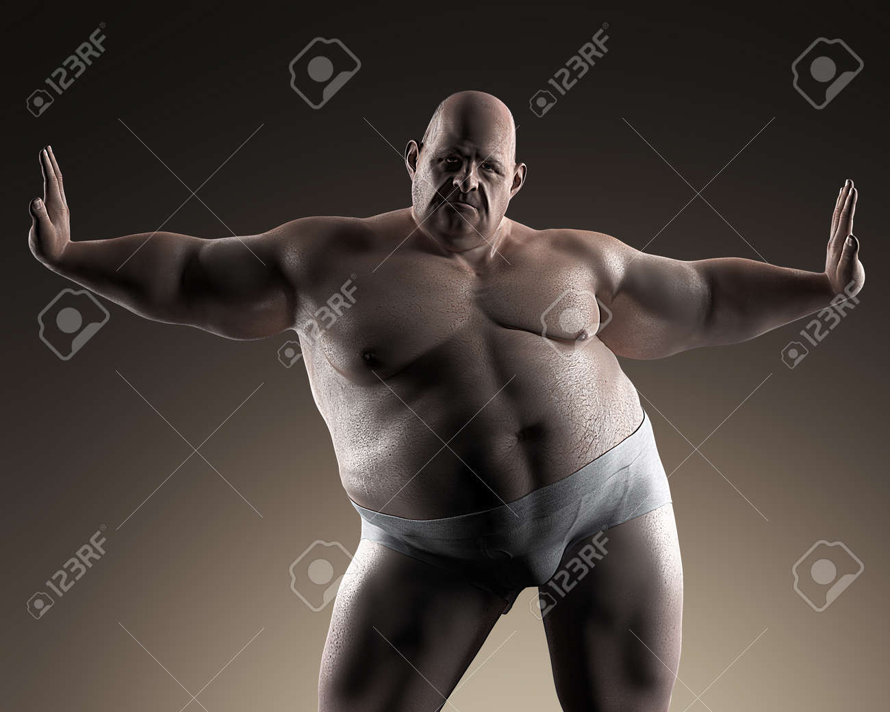 デブ男子 Extremally デブ男の写真素材・画像素材 Image 57018049