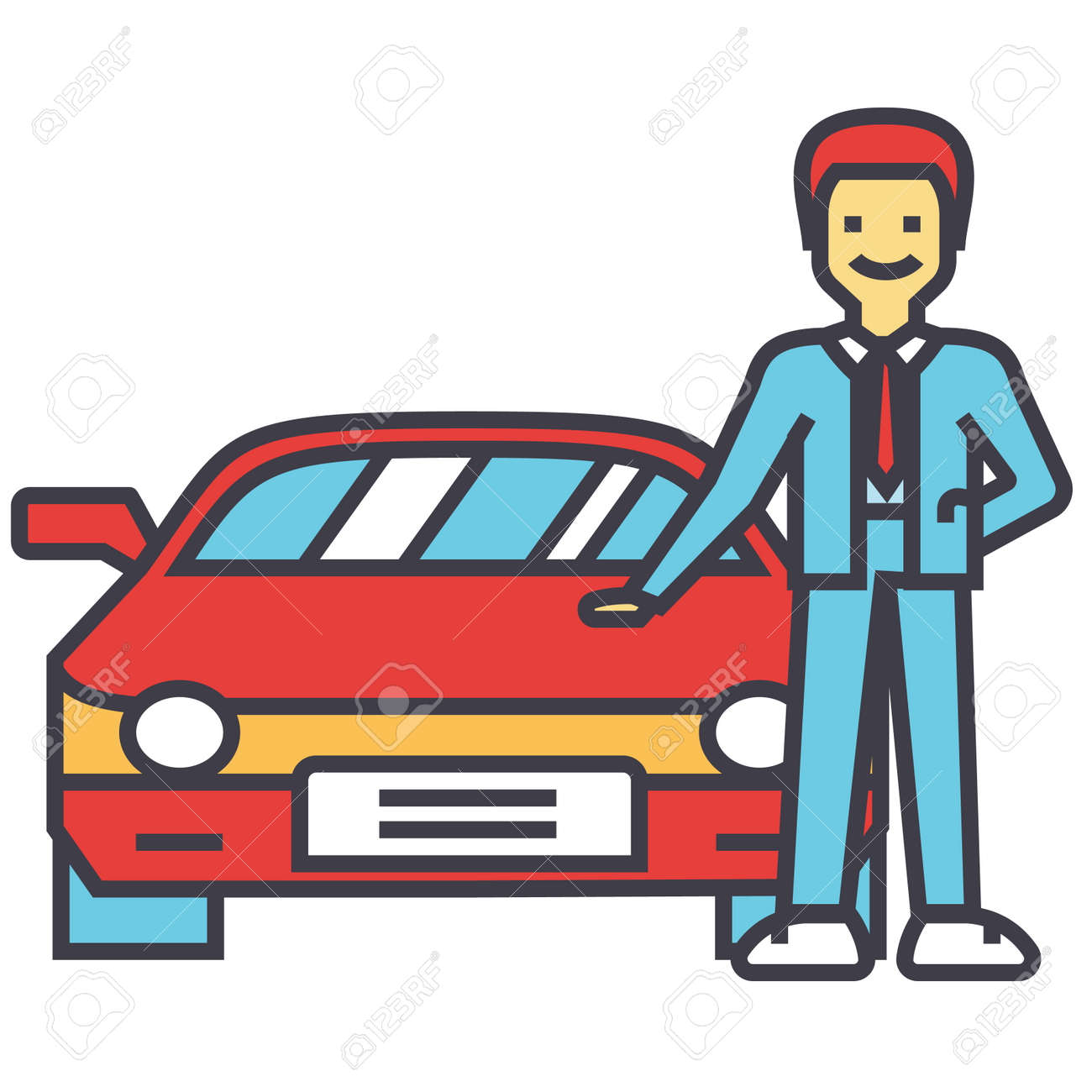 man buying new car auto dealer vehicle dealership automobile automobile sell