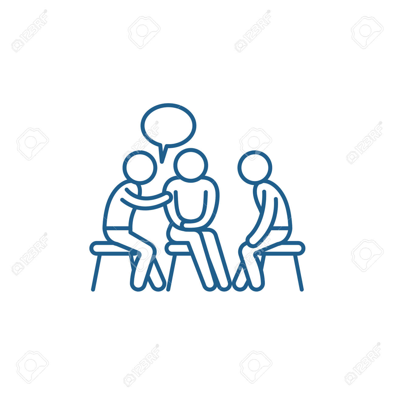Mentorship line concept icon. Mentorship flat vector website sign, outline symbol, illustration. - 119911043 Mentorship line concept icon. Mentorship flat vector website sign, outline symbol, illustration. - 119911043