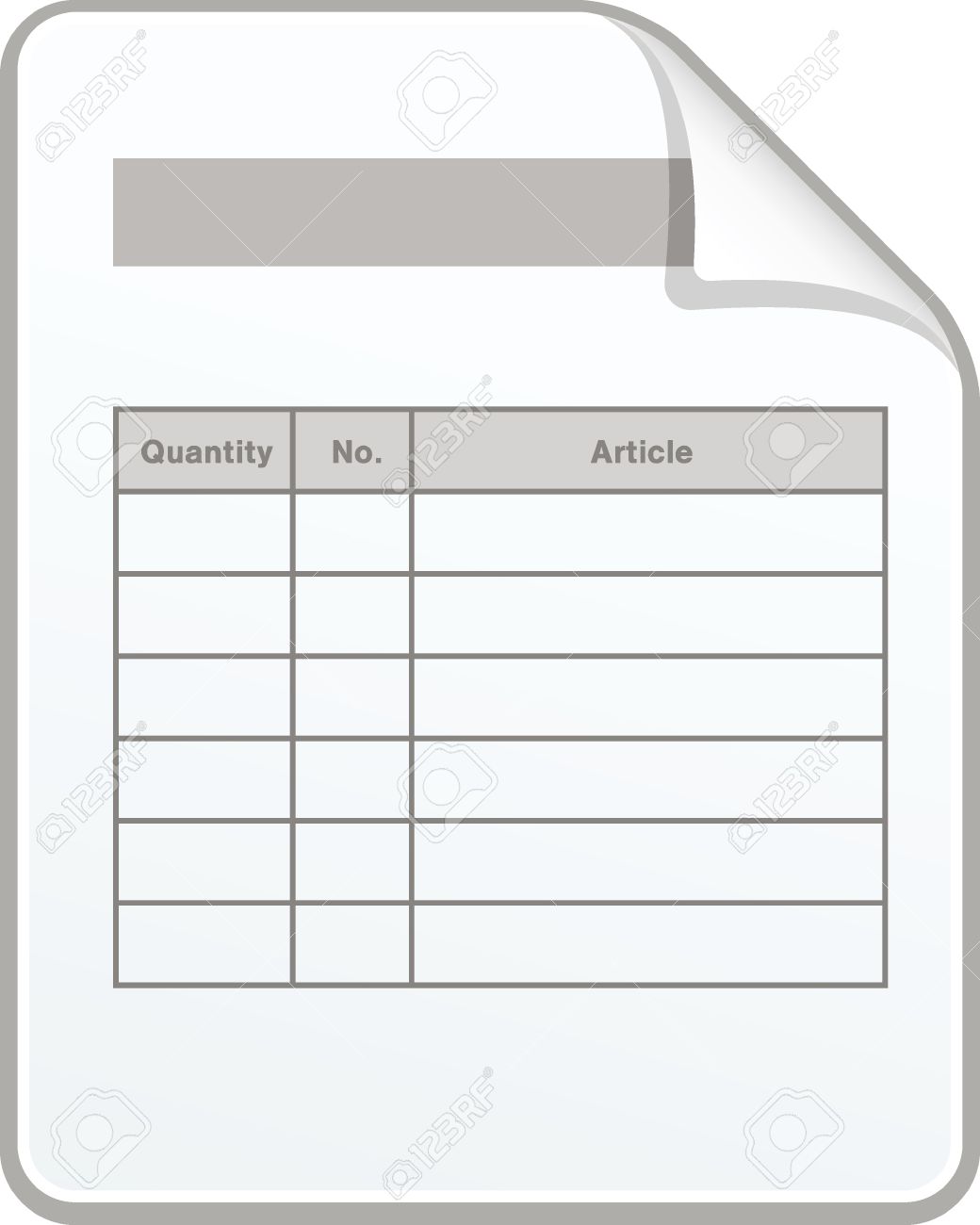 packing slip royalty free cliparts vectors and stock illustration