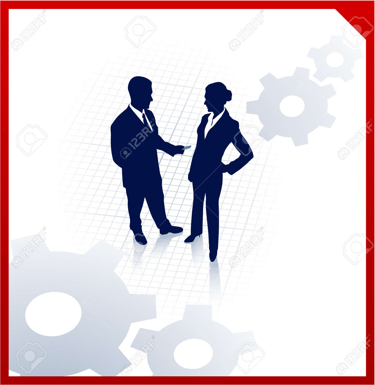 original vector illustration business team silhouettes on corporate vectors silhouettes