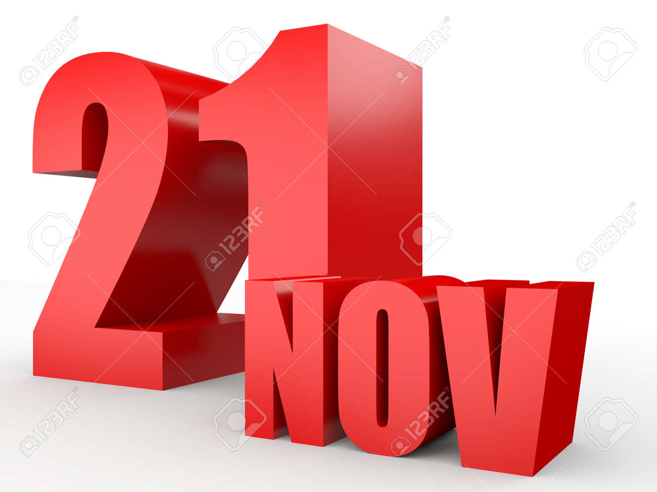 11 月 21 日 白い背景上のテキスト 3 D イラスト の写真素材 画像素材 Image 11 月 21 日 白い背景上のテキスト 3 D イラスト の写真素材 画像素材 Image