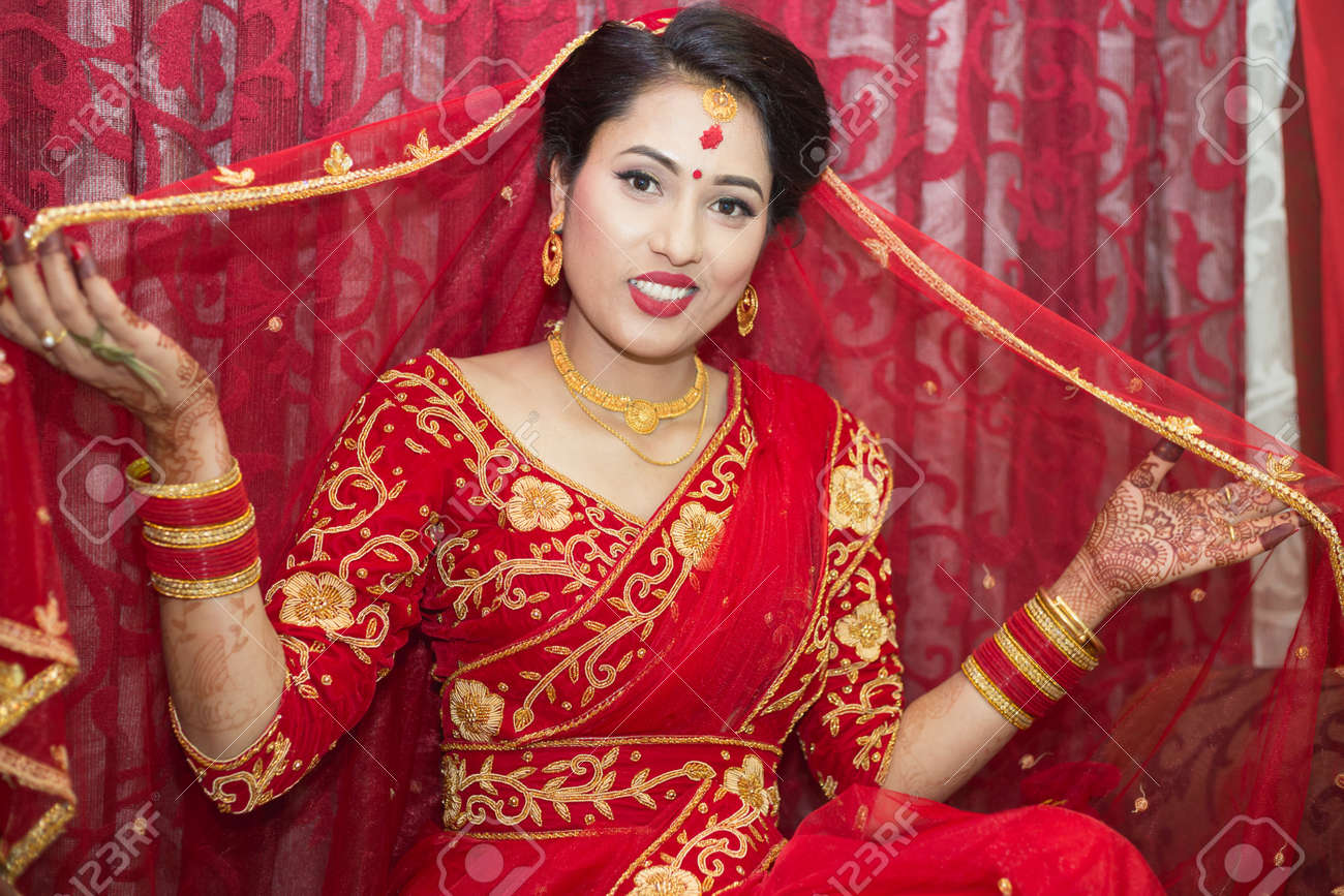 nepali wedding dress