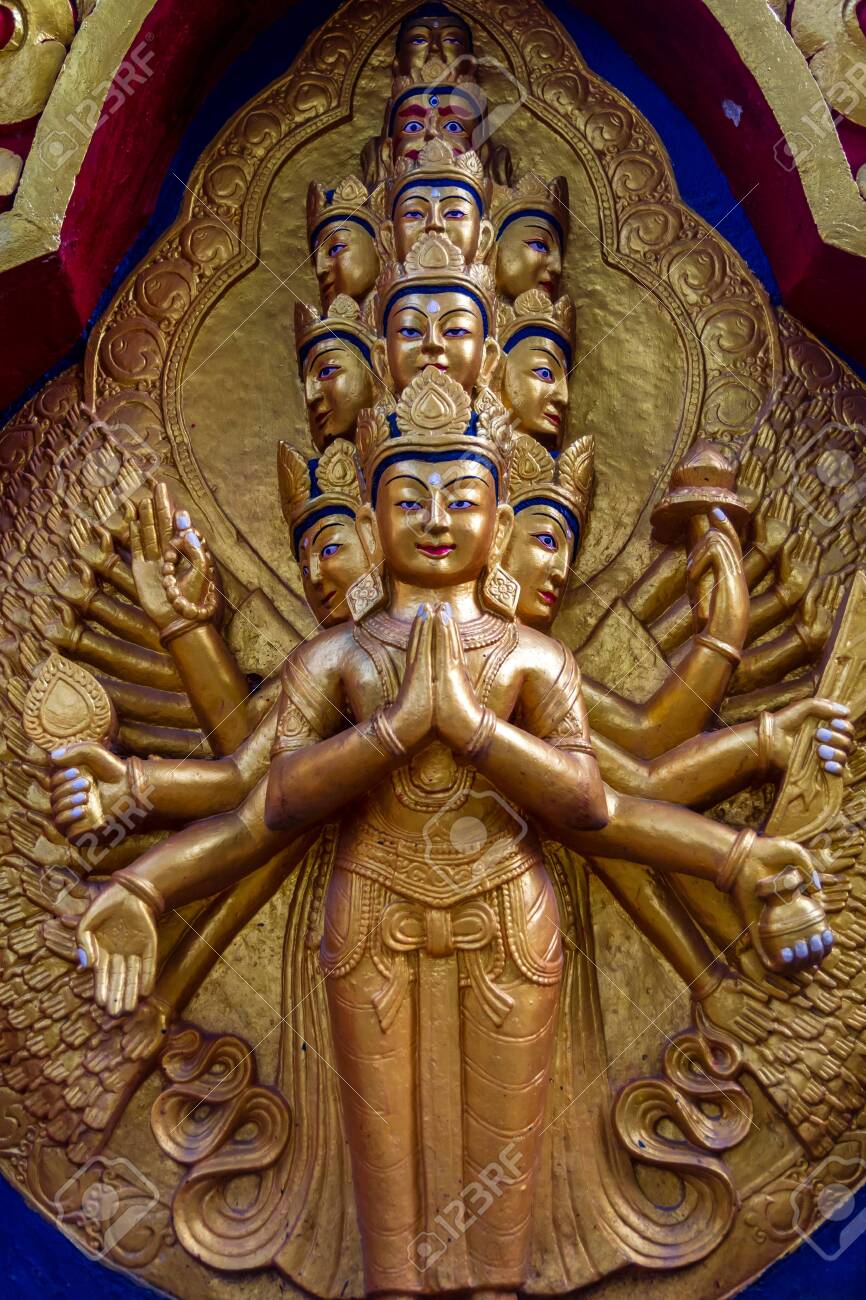 ヒンドゥー教 像 ネパール製