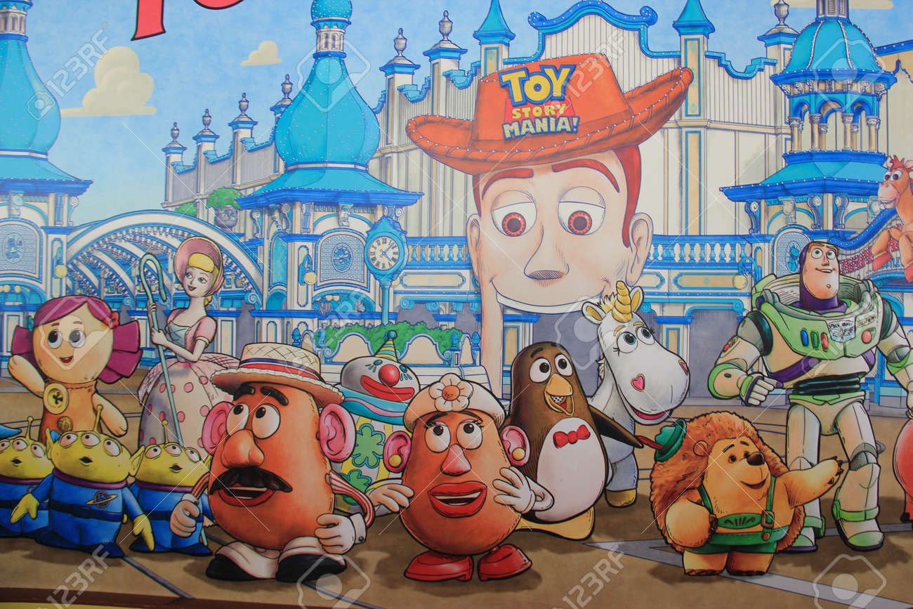 Tokio Japon 29 De Mayo 13 Toy Story Mania Es Un Nuevo 4 D Parque Tematico Atraccion Interactiva Situada En La Costa Americana Tokyo Disneysea Fotos Retratos Imagenes Y Fotografia De Archivo