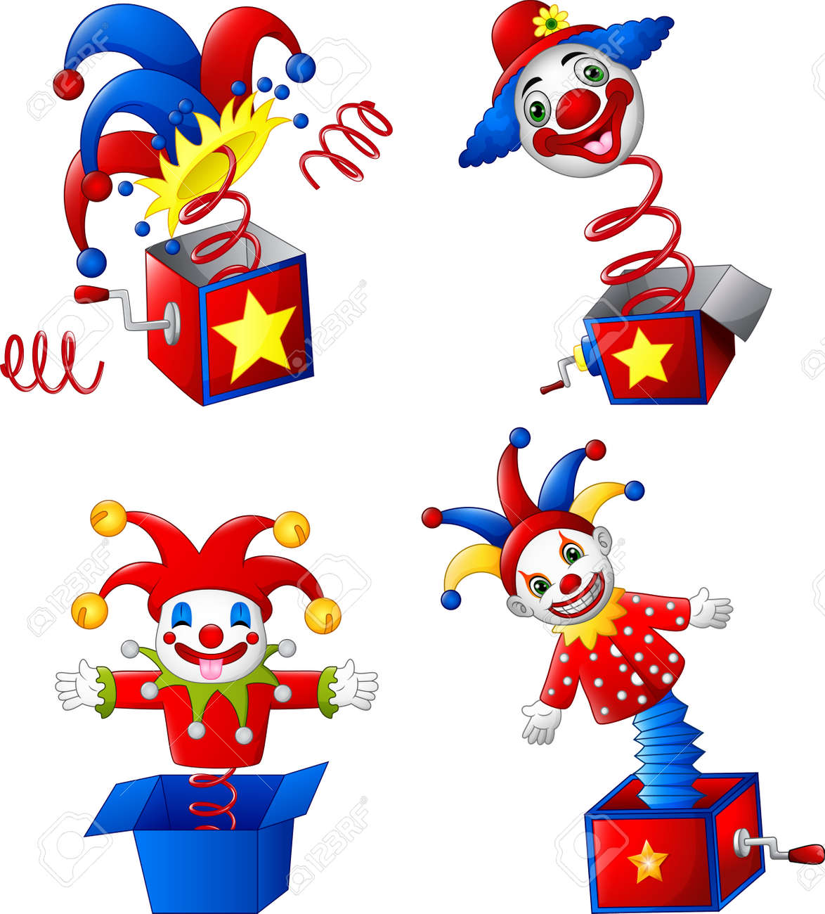clown in box toy