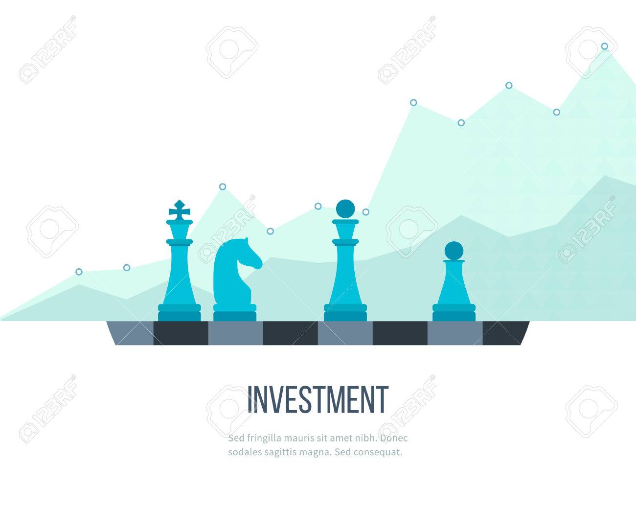 Flat line design concept for investment, finance, banking, market data analytics, strategic management. Strategy for successful business. Investment growth. Investment business. Investment management. - 50554204 Flat line design concept for investment, finance, banking, market data analytics, strategic management. Strategy for successful business. Investment growth. Investment business. Investment management. - 50554204