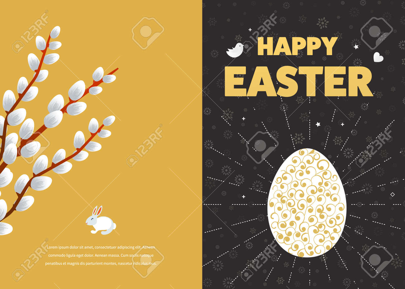 happy easter card with eggs easter invitation easter egg design free easter invitation