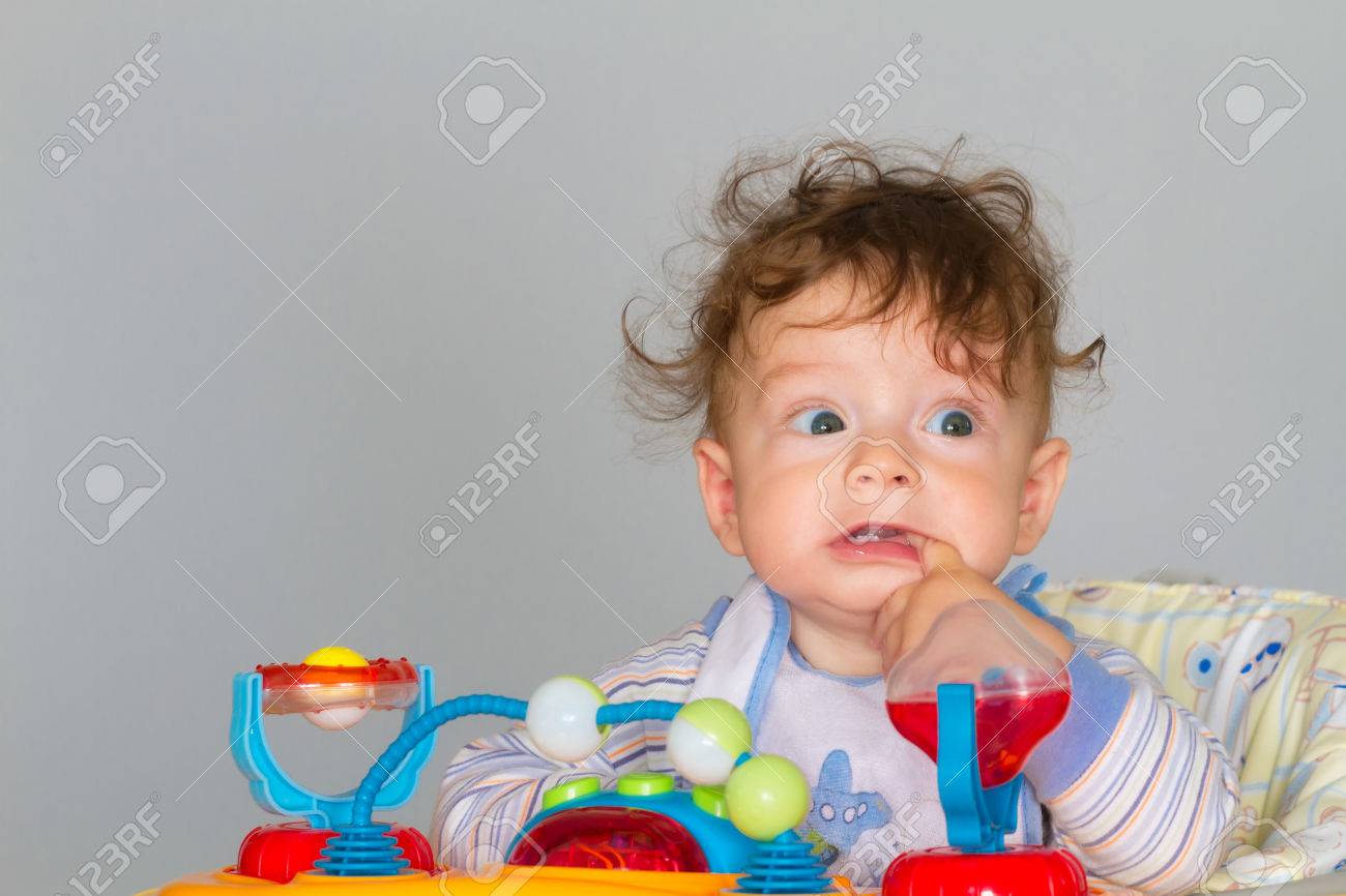 baby walker 7 months