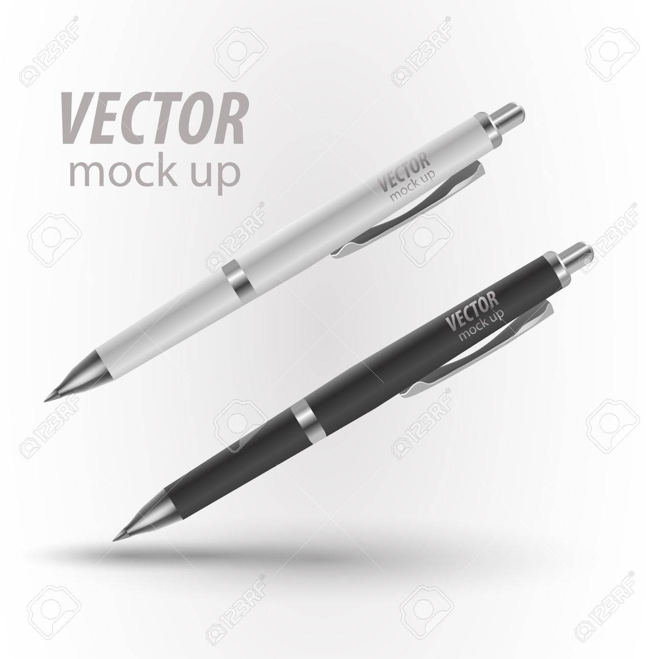 pen pencil marker set of corporate identity and branding