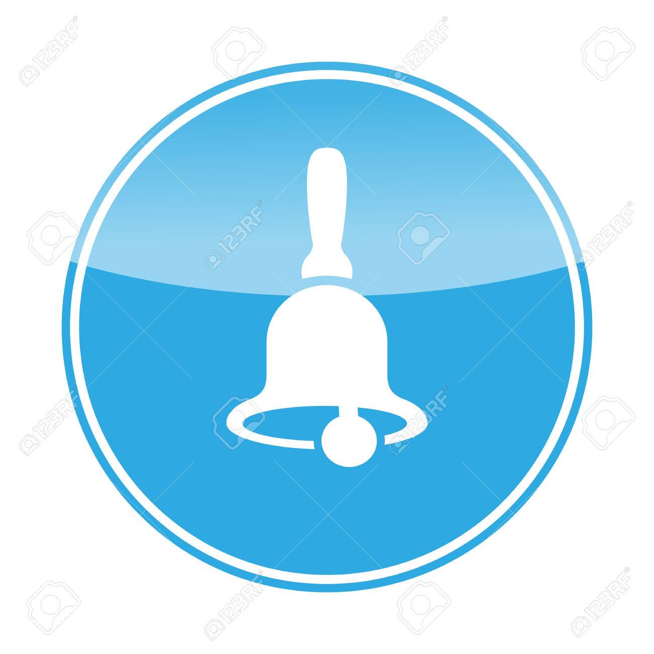 呼び鈴の押しボタンのイラスト素材 ベクタ Image