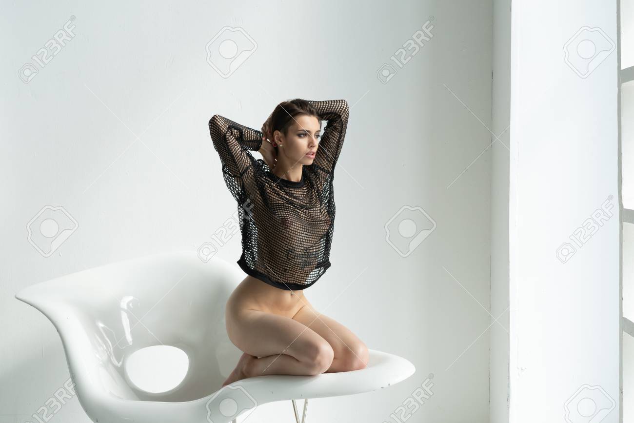 white beautiful girl in black lingerie - 120553012 white beautiful girl in black lingerie - 120553012