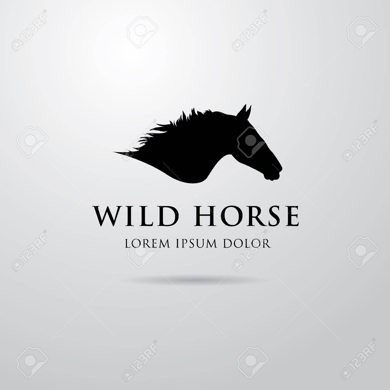 horse logo design royalty free cliparts vectors and stock horse logo design