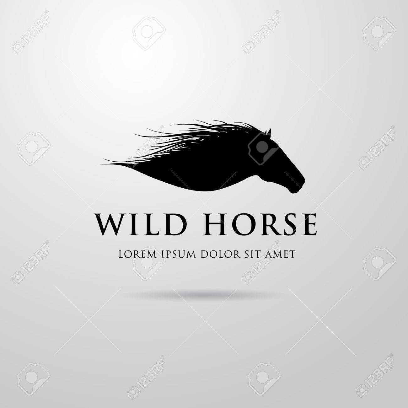 horse logo design royalty free cliparts vectors and stock horse logo design