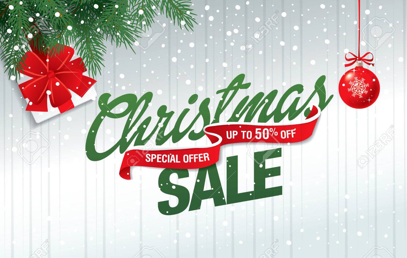 christmas sale banner royalty free cliparts vectors and stock christmas sale banner