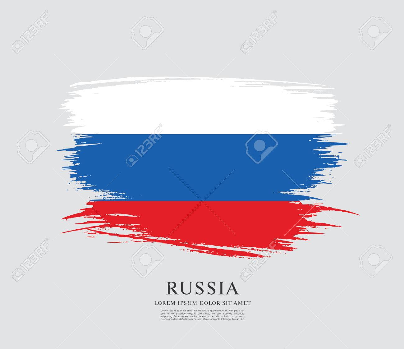 flag of russia russian